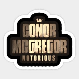 Conor text Sticker